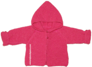 Saco con capucha para bebe Tejiendo Per