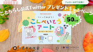 京都府懸賞-ことちらし-こんぺいアート-プレゼント