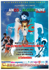 Programme  PSG-Algérie  2003-04