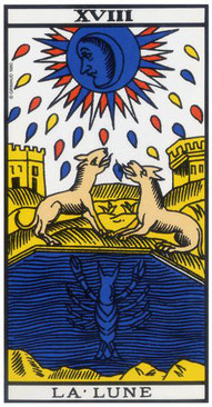 lune tarot de marseille
