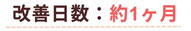 約1ヶ月で頭痛薬のいらない生活に戻ることができました。