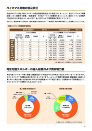 木質バイオマス発電の普及状況