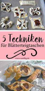 5 Techniken Blätterteig richtig falten