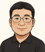 店主の似顔絵画像