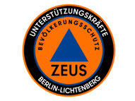 Abbildung: Logo der Unterstützungskräfte im Bevölkerungsschutz in Berlin-Lichtenberg