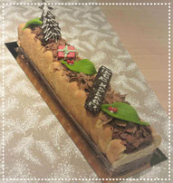 RECETTE DE LA BÛCHE CHARLOTTE VANILLE CHOCOLAT