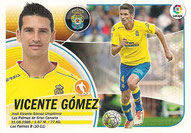 CROMO DE FÚTBOL - ESPAÑA - CAMPEONATO NACIONAL DE LIGA - 2.016/2.017 (EDICIONES ESTE - PANINI) VICENTE GÓMEZ - U.D. LAS PALMAS - Nº 11 (NUEVO) 0,25€.