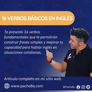 16 verbos básicos en inglés.