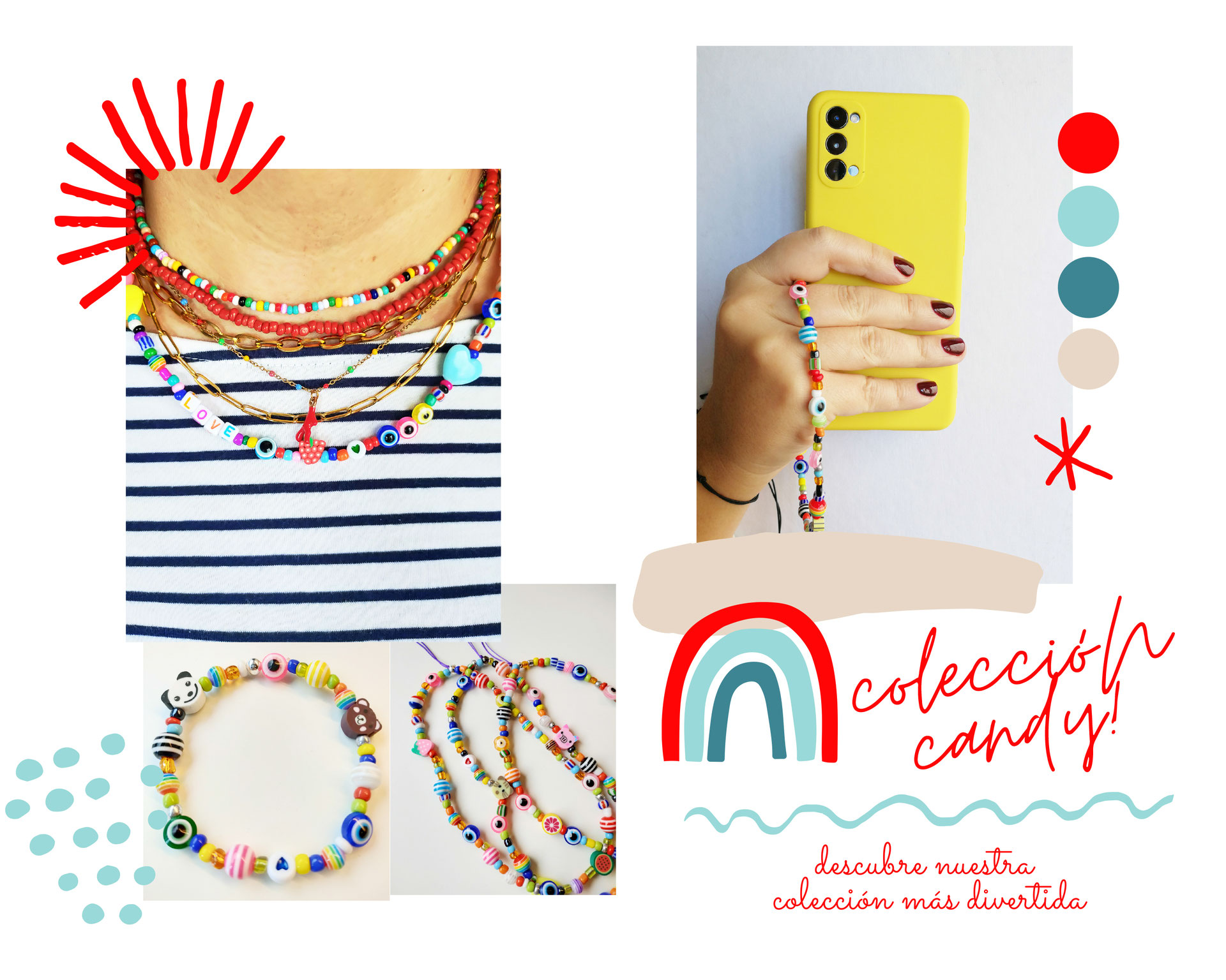 Fácil de suceder luto Absoluto Collares de bolitas | colgantes para el móvil de bolitas | pulseras de bolitas con nombres | colgantes frescos para mezclar | collares de verano con bolitas de colores | pulseras colores - diecisietecosas Fácil de suceder luto Absoluto Collares de bolitas | colgantes para el móvil de bolitas | pulseras de bolitas con nombres | colgantes frescos para mezclar | collares de verano con bolitas de colores | pulseras colores - diecisietecosas