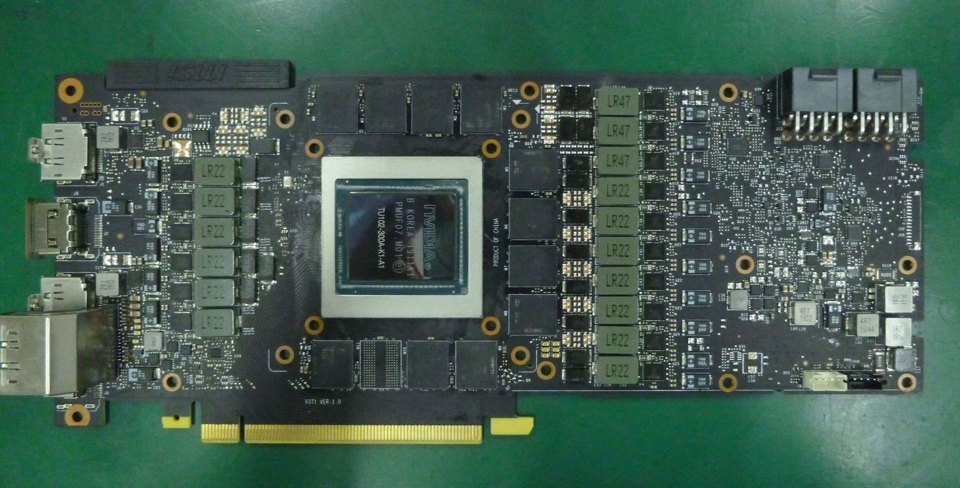 MSI GeForce RTX 2080 グラフィックボード半田割れ修理 - Studio Yamada