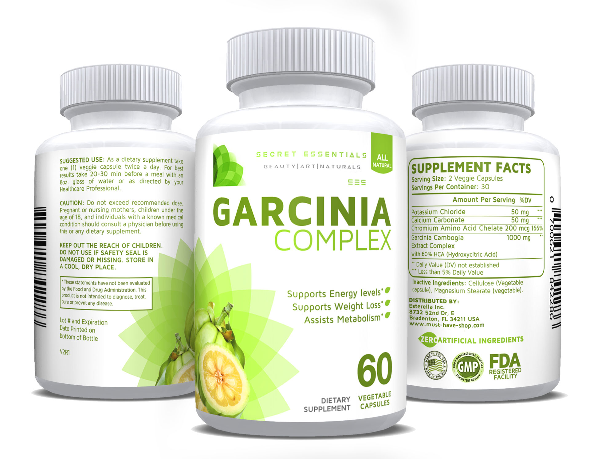 Zutaten Garcinia gcb