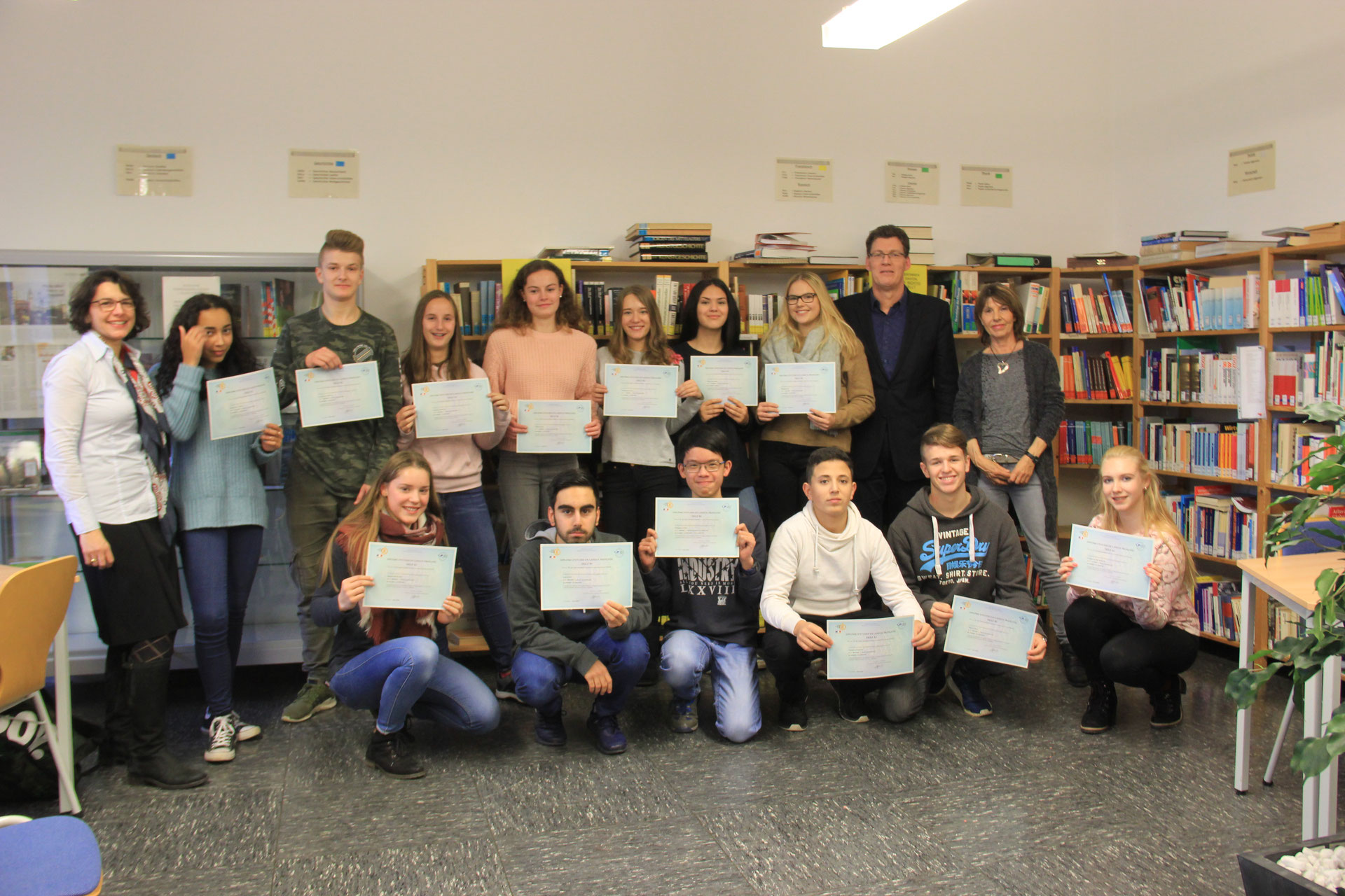 Delf Diplome Toutes Nos Felicitations Goethe Gymnasium Kassel