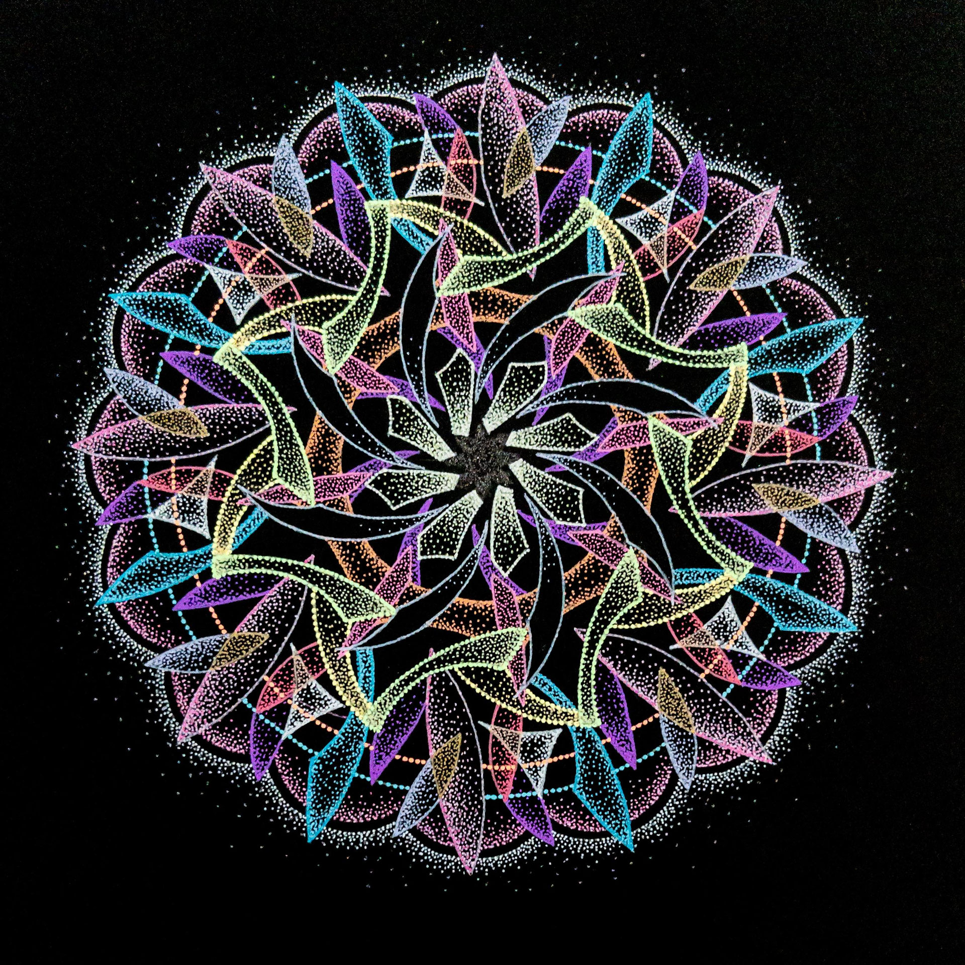 ホーム - カレイドスコープ～郡山市宙を奏でる点描曼荼羅画
