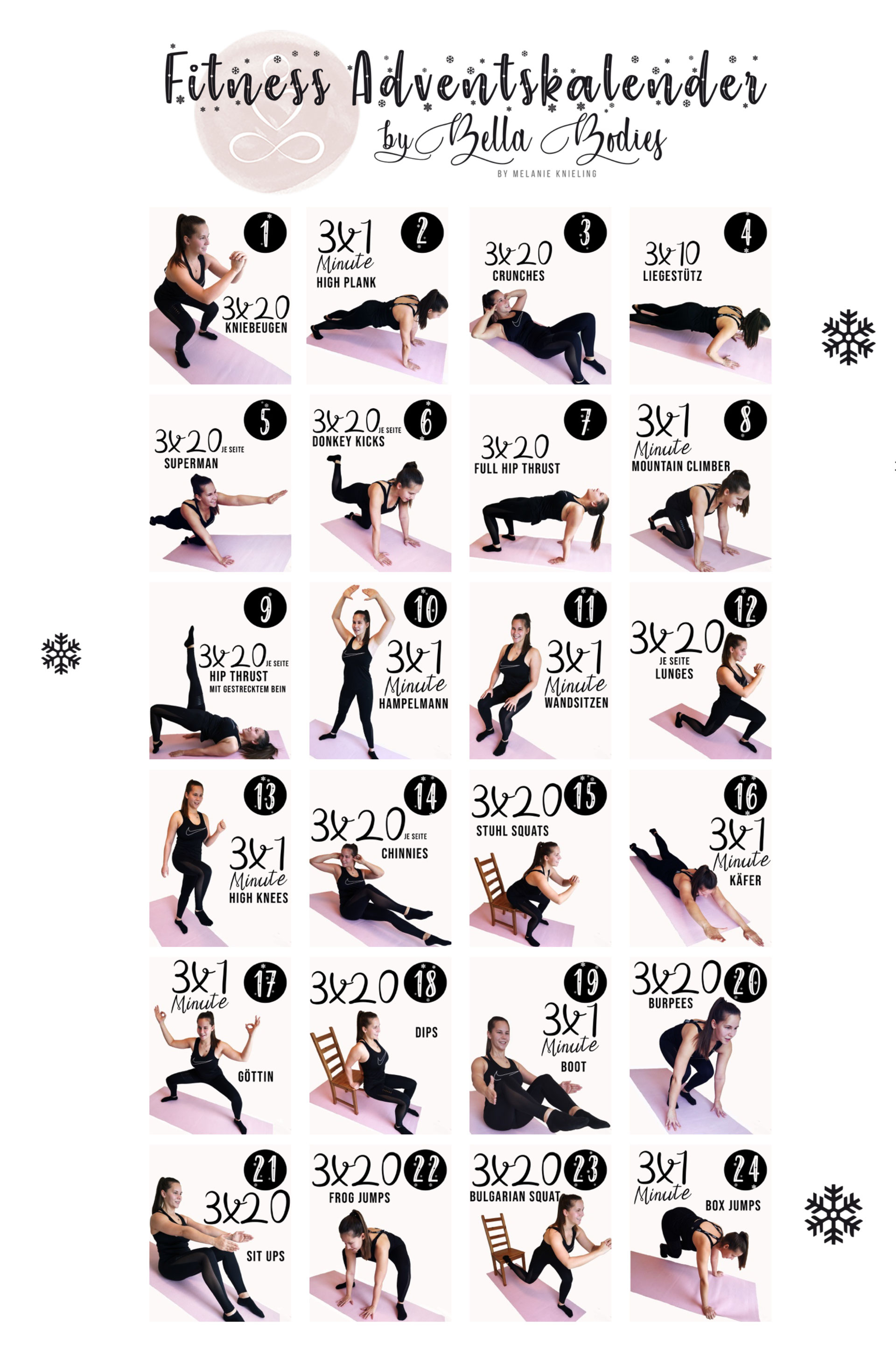 Fitness Adventskalender Dein Kursstudio in Kitzingen