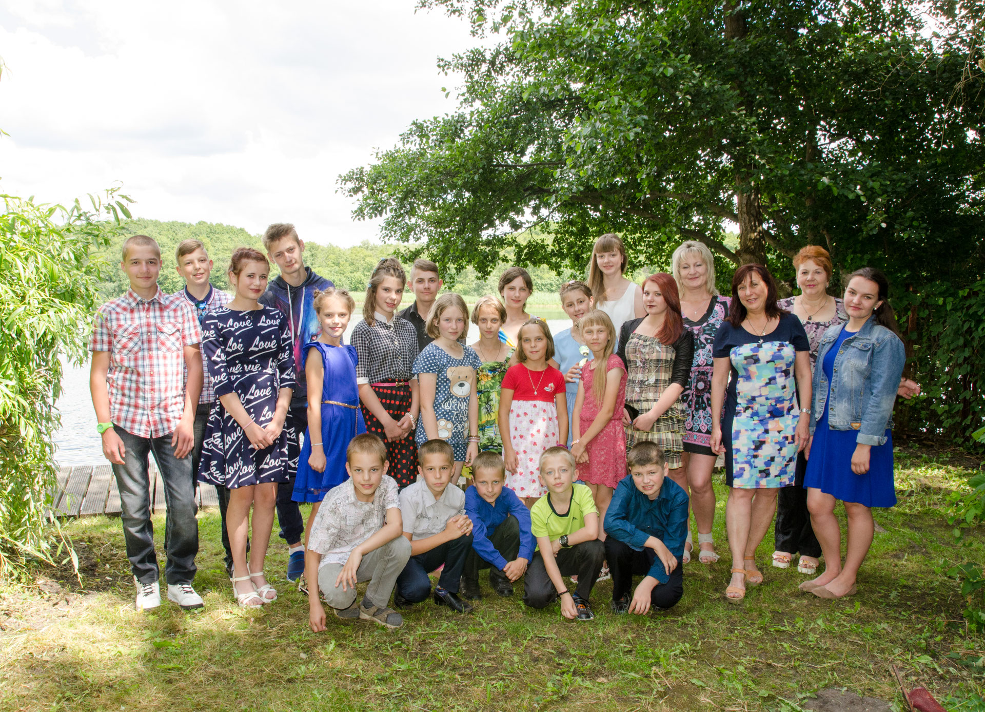 Die Kinder Aus Der Partnergemeinde Serebrjanka Werden Vom 24 Juli