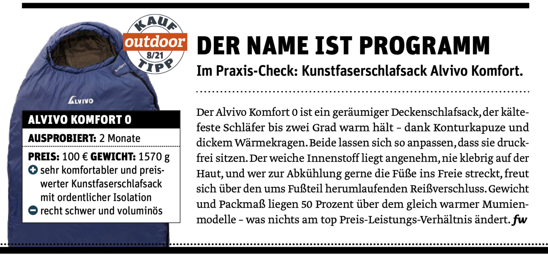 Auszeichnungen und Tests alvivo.