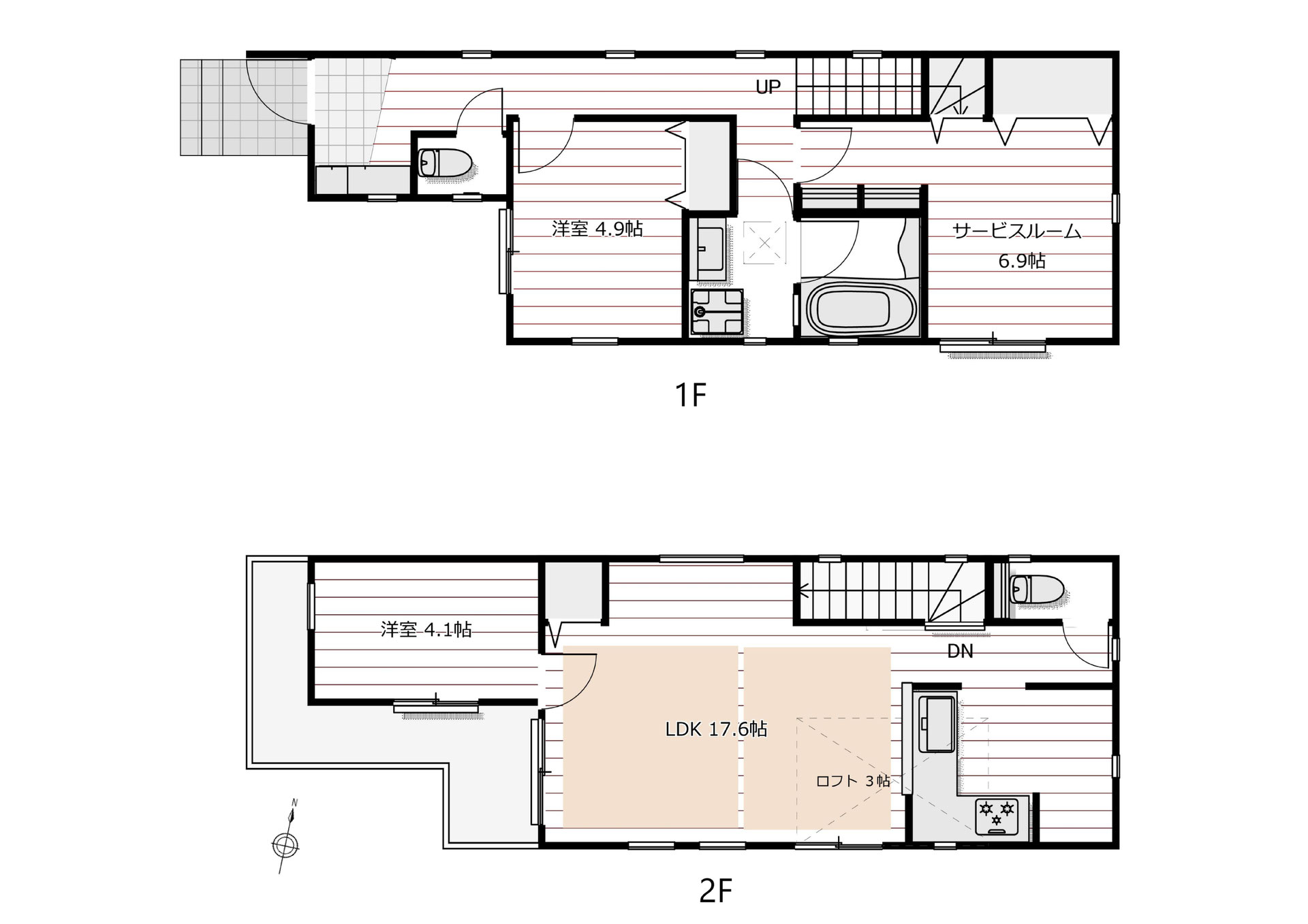 Plan Biblio デザイン住宅 ビブリオ