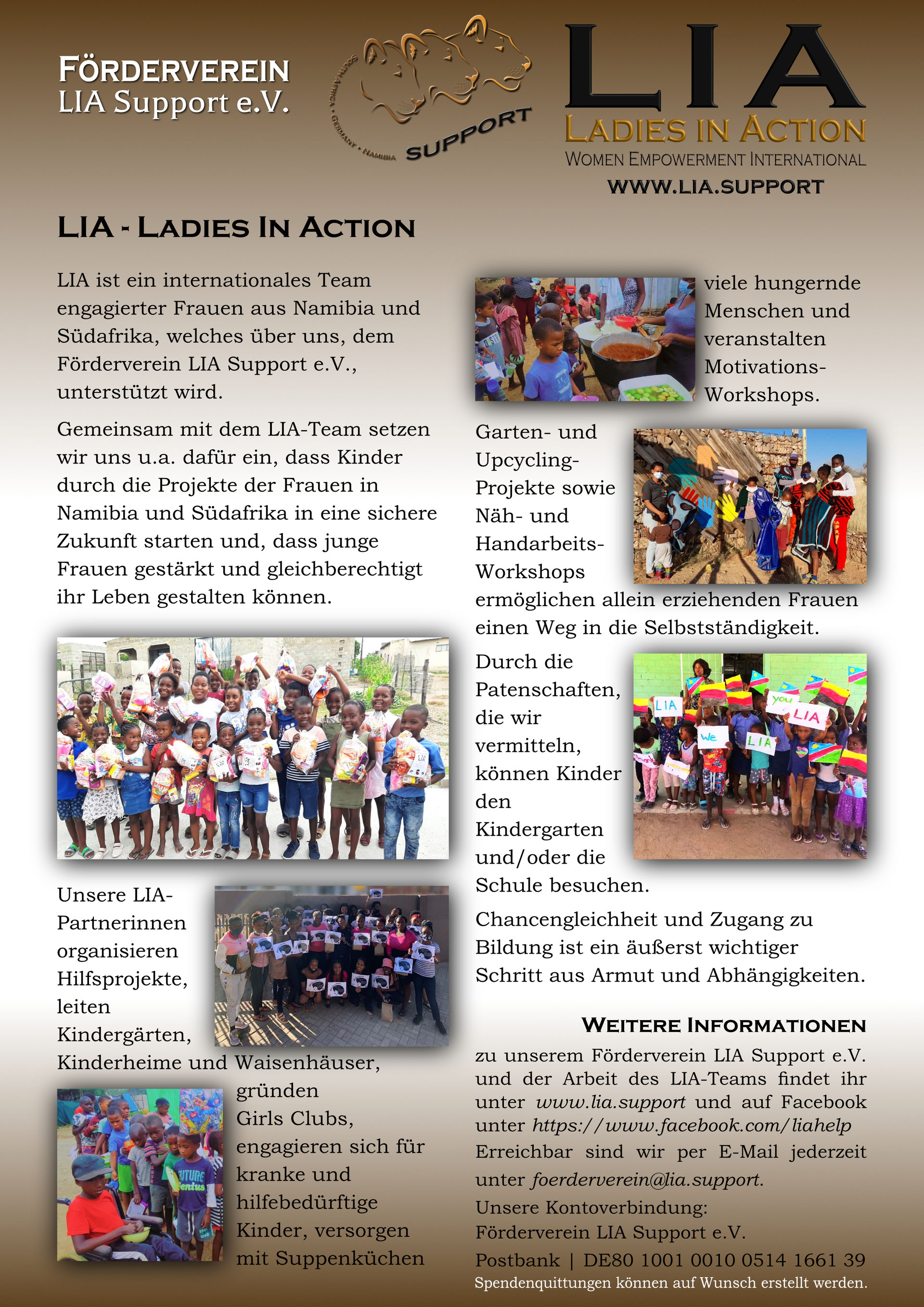 Wer oder Was ist LIA? liasupports Webseite!