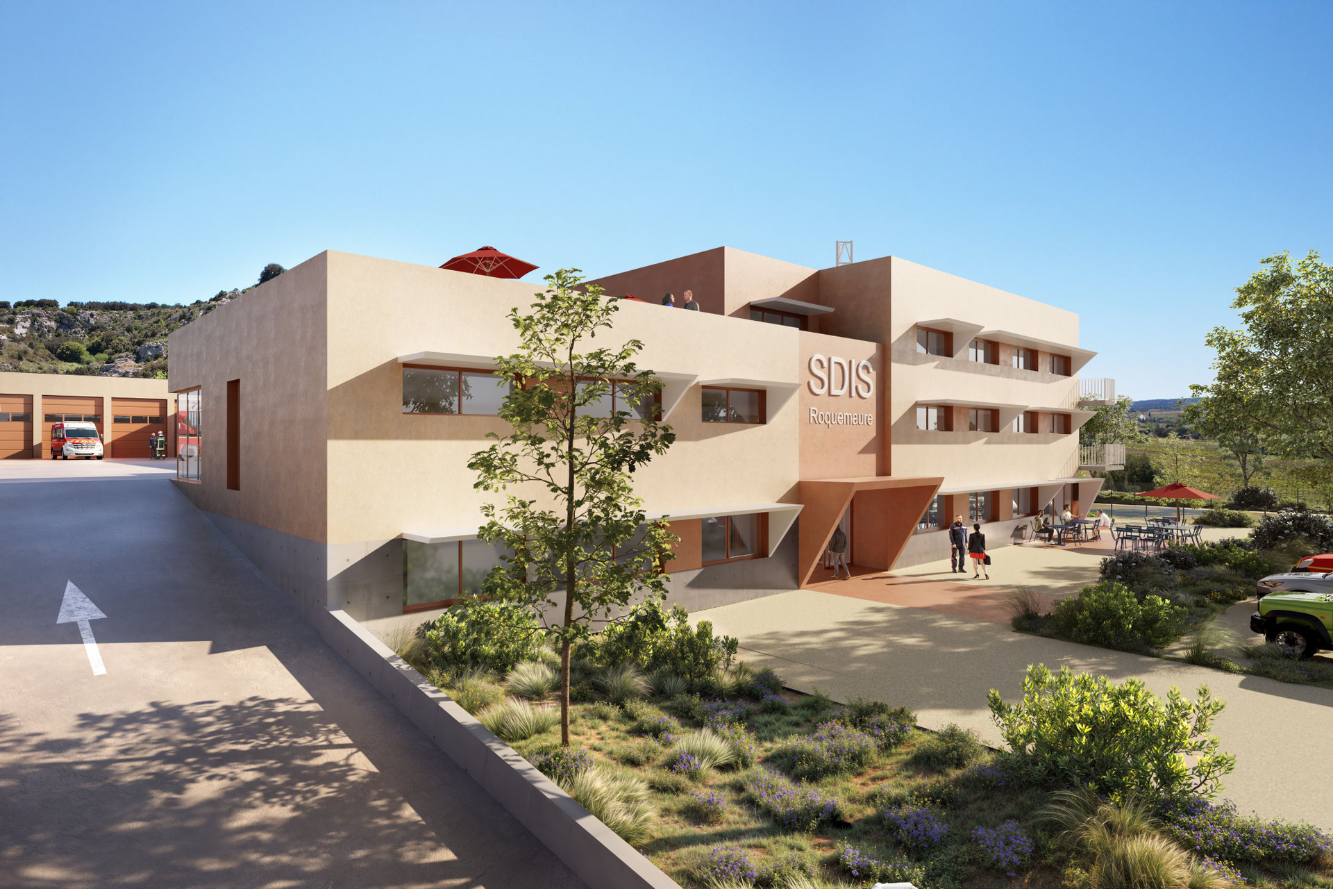 Future Caserne des Pompiers Roquemaure