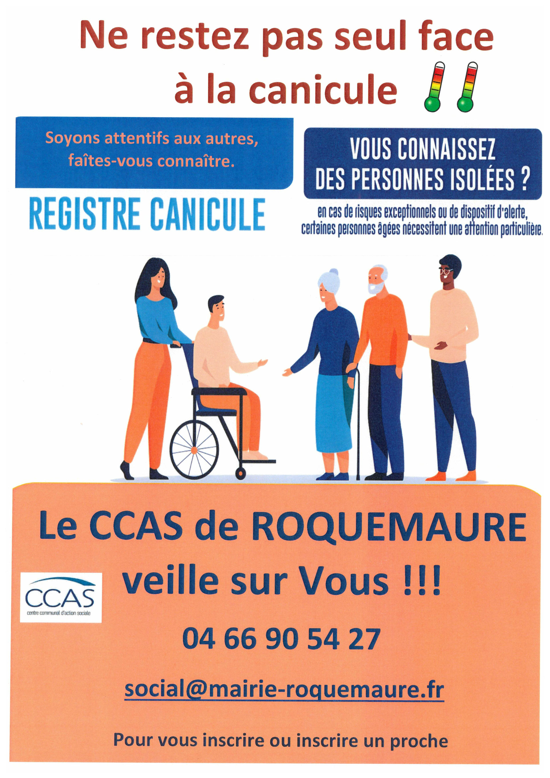 Risque Canicule Site de la Ville de Roquemaure