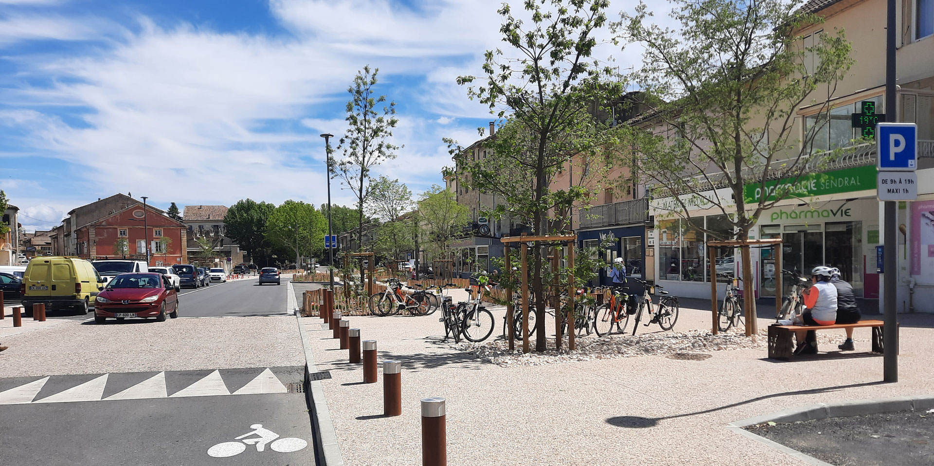 2ème tranche de travaux Bd National Site de la Ville de Roquemaure