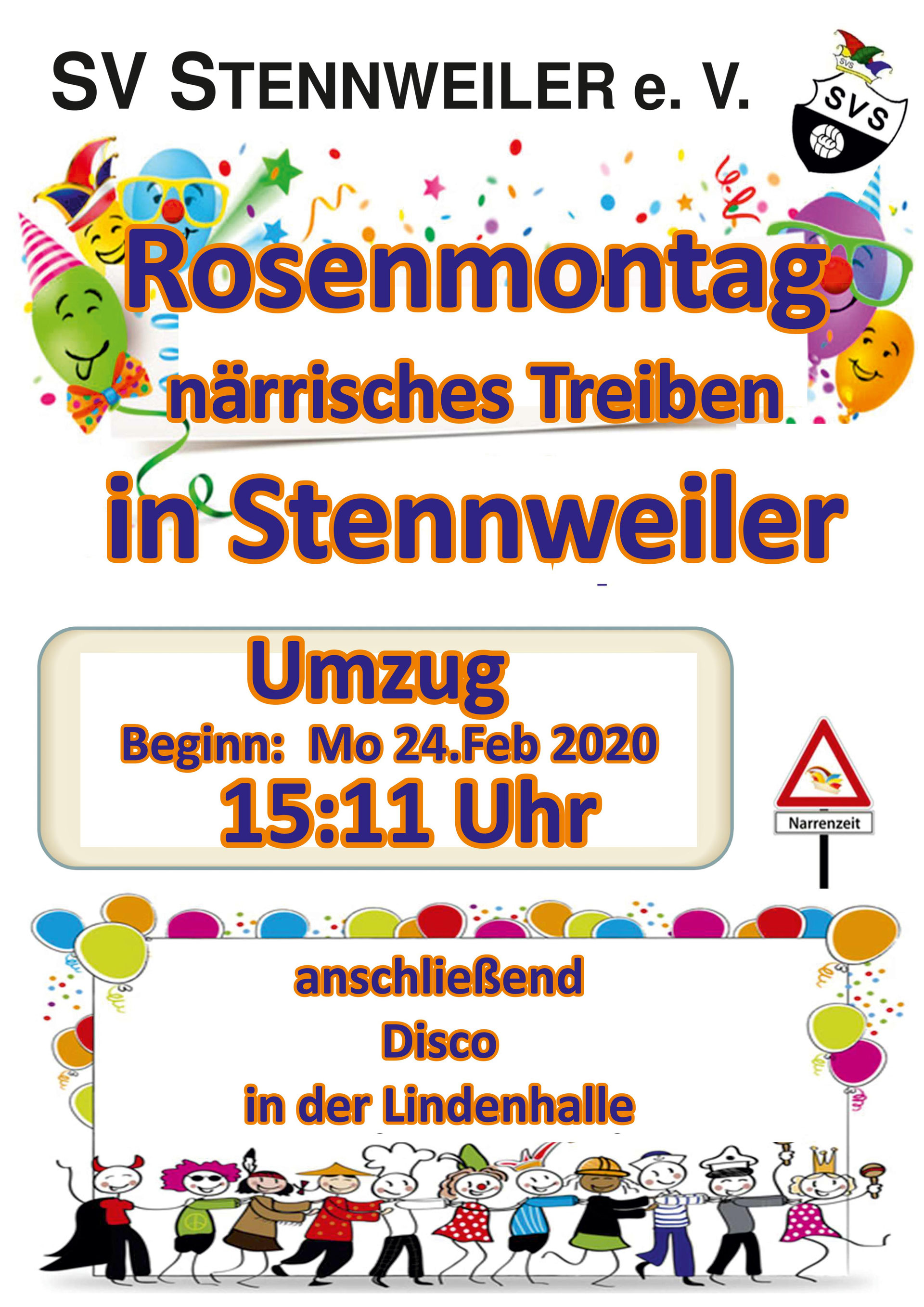 Veranstaltungen 20 SV Stennweiler e.V.