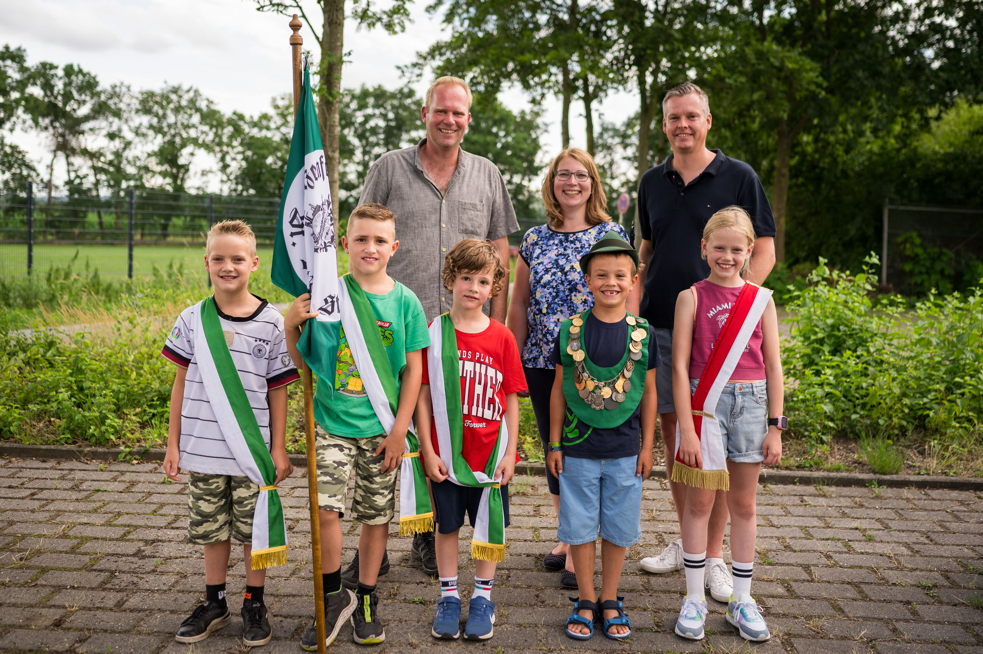 Wir haben ein neues Kinderschützenkönigspaar 2023 St. Mauritius