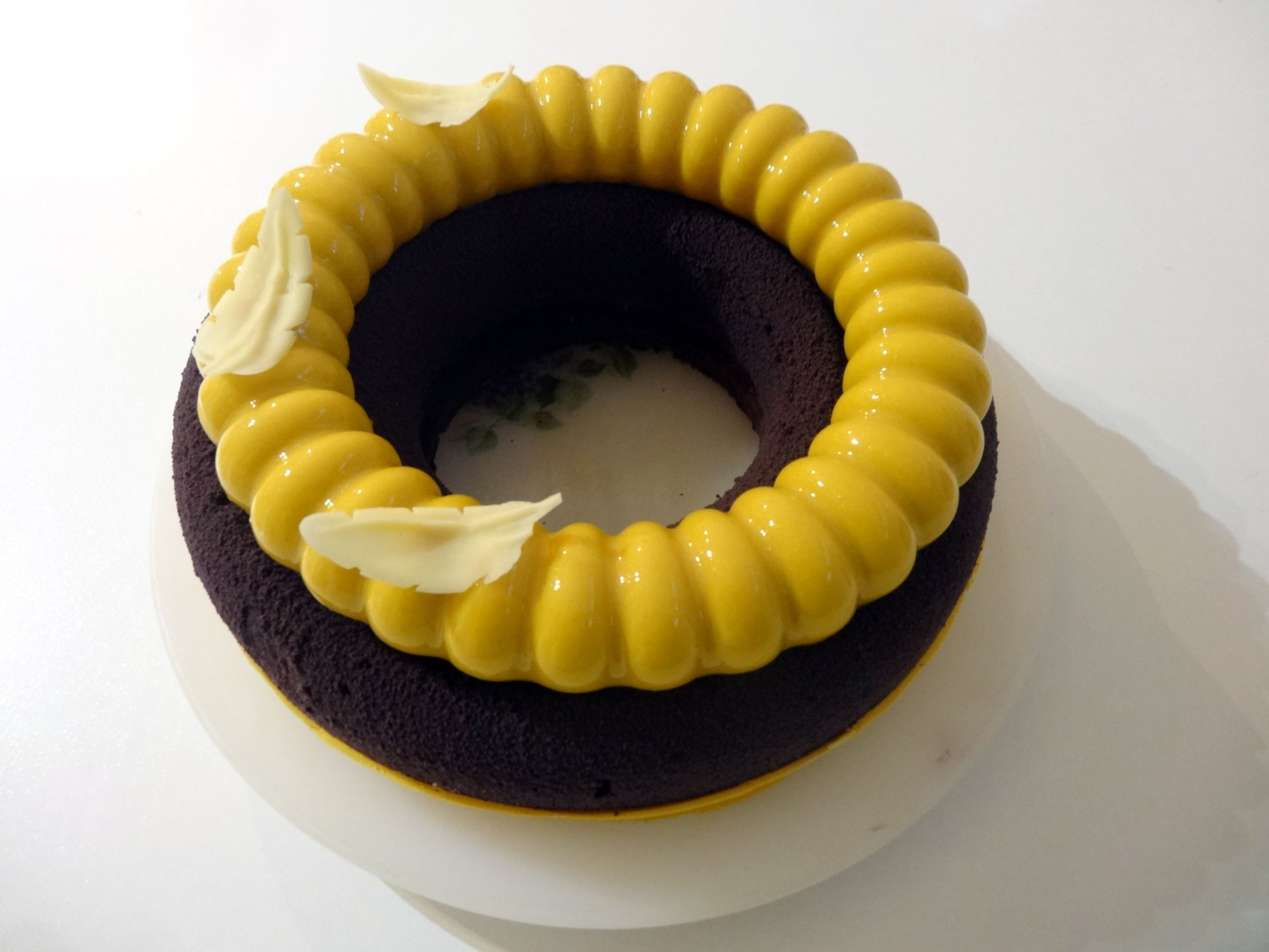 Entremets Mangue Chocolat Patisserie Traditionnelle