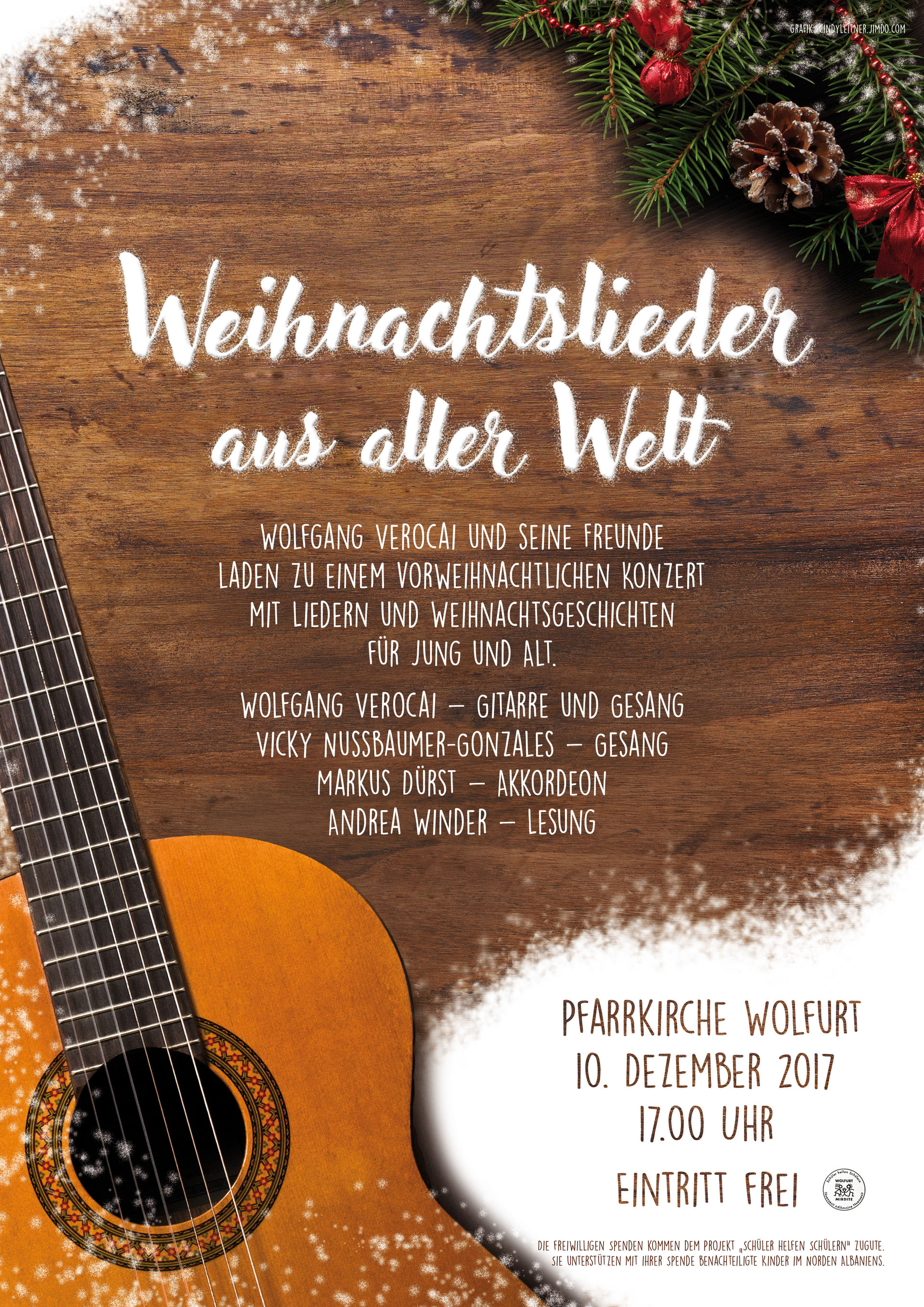 Weihnachtsbenefizkonzert Cindyleitner