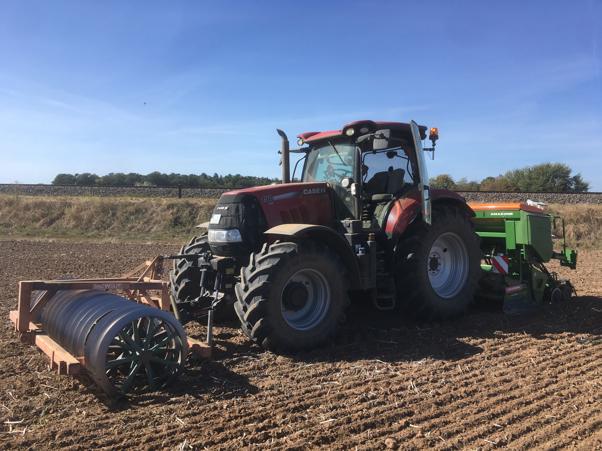 Die Aussaat der Braugerste Hof Monath