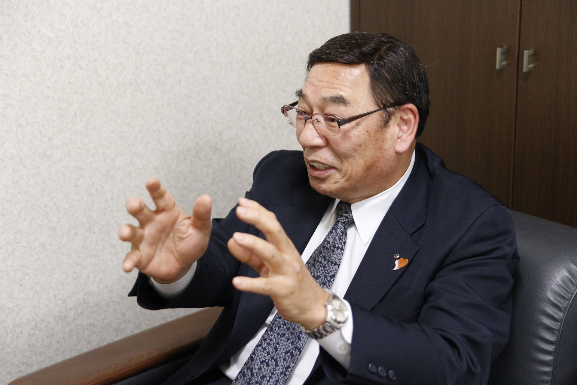 メモワールイナバの社長さんに突撃！
