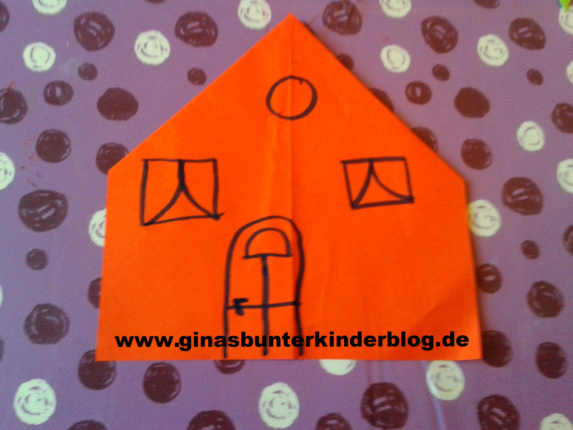 Haus Falten Ginasbunterkinderblogs Der Familienblog