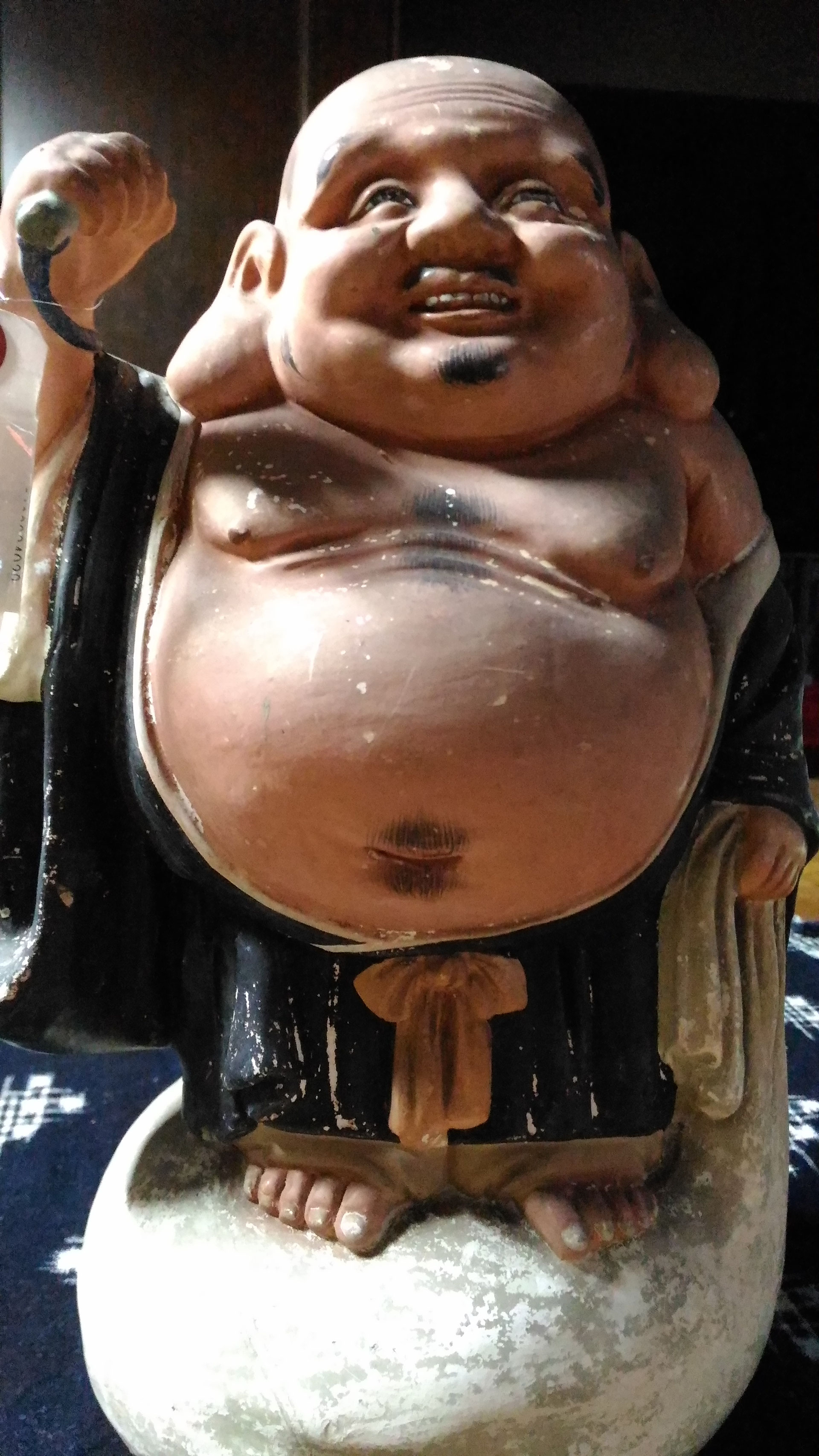 2体目 布袋さんをゲット - 中村幹工務店