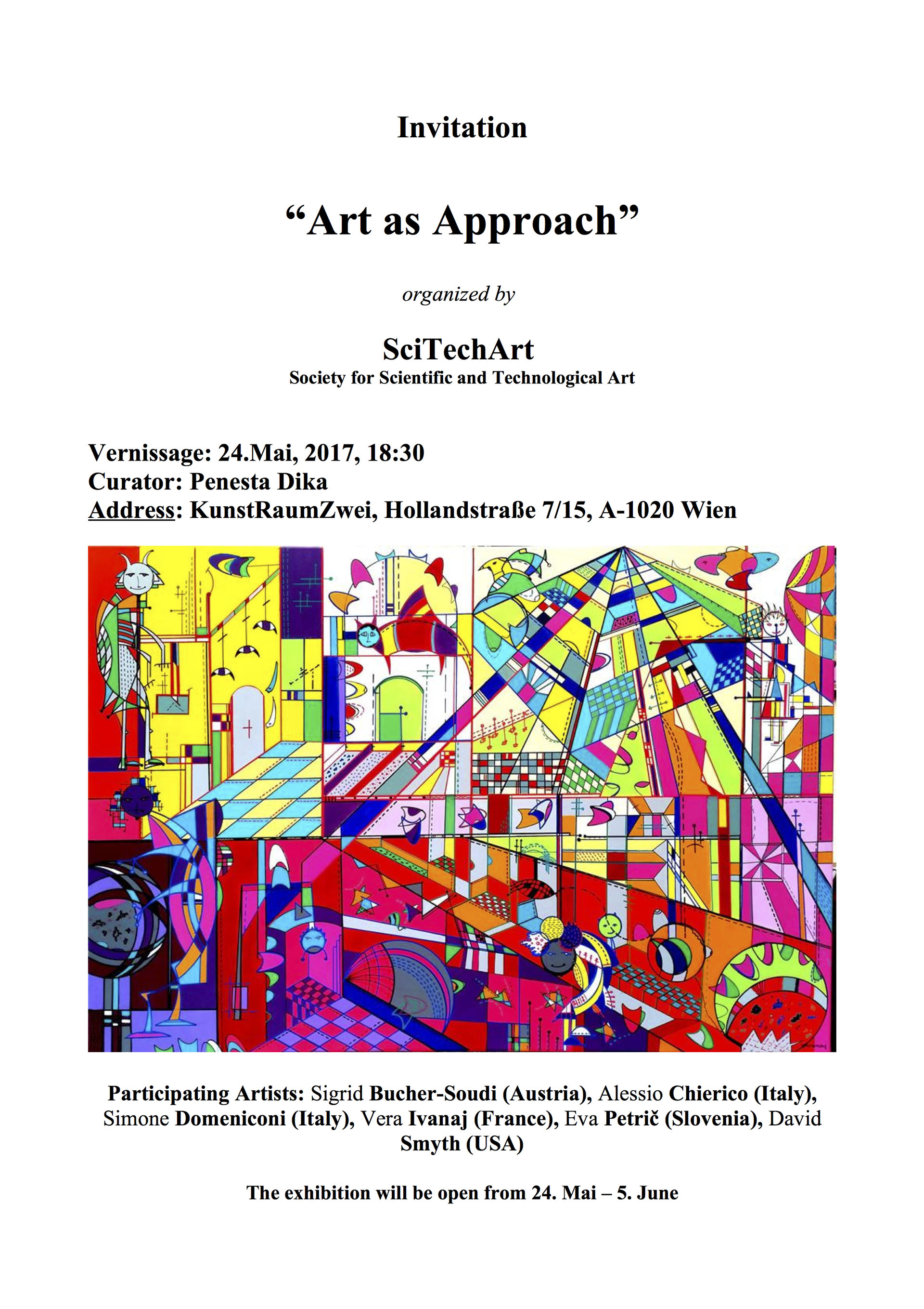 Exhibition Art as Approach SciTechArt