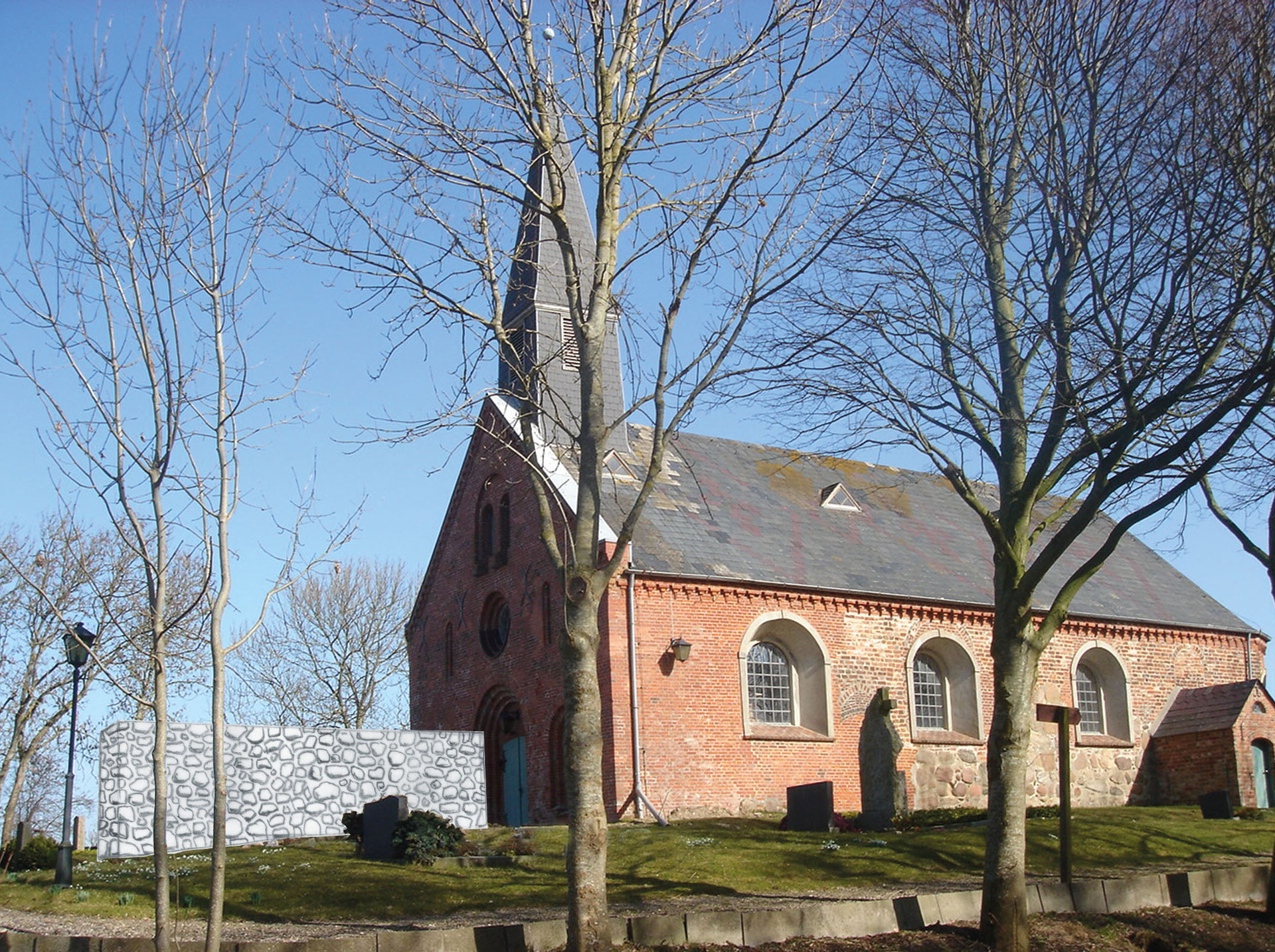 St. Martin Kirche, Vollerwiek ericbuettner garten und