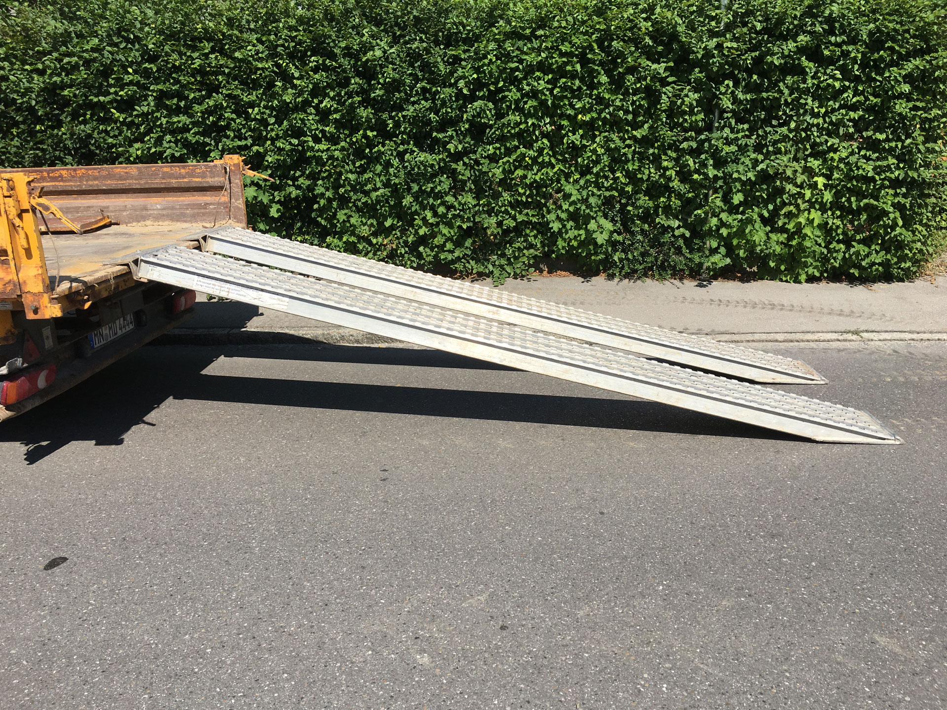 Elegantes Auffahrrampe Selber Bauen Ebenbild