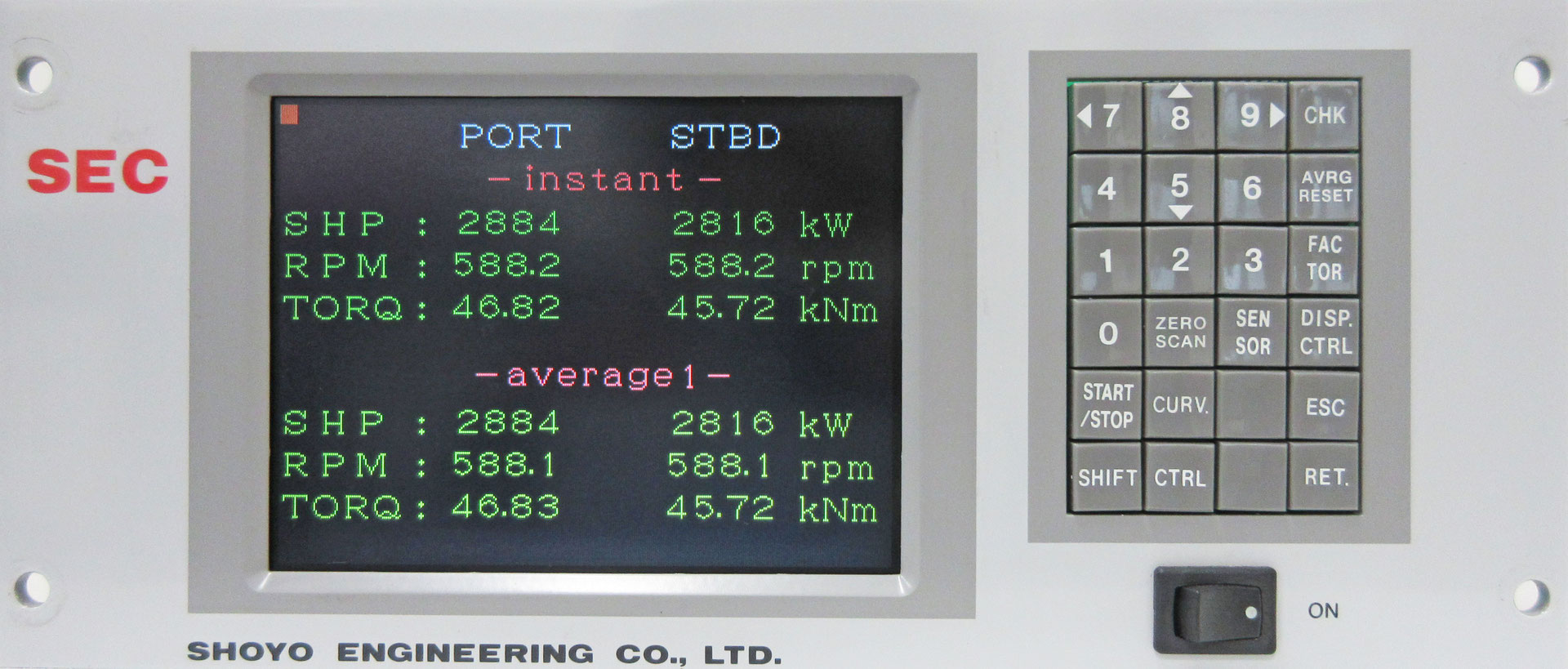Shaft Horsepower Meter 株式会社湘洋エンジニアリング