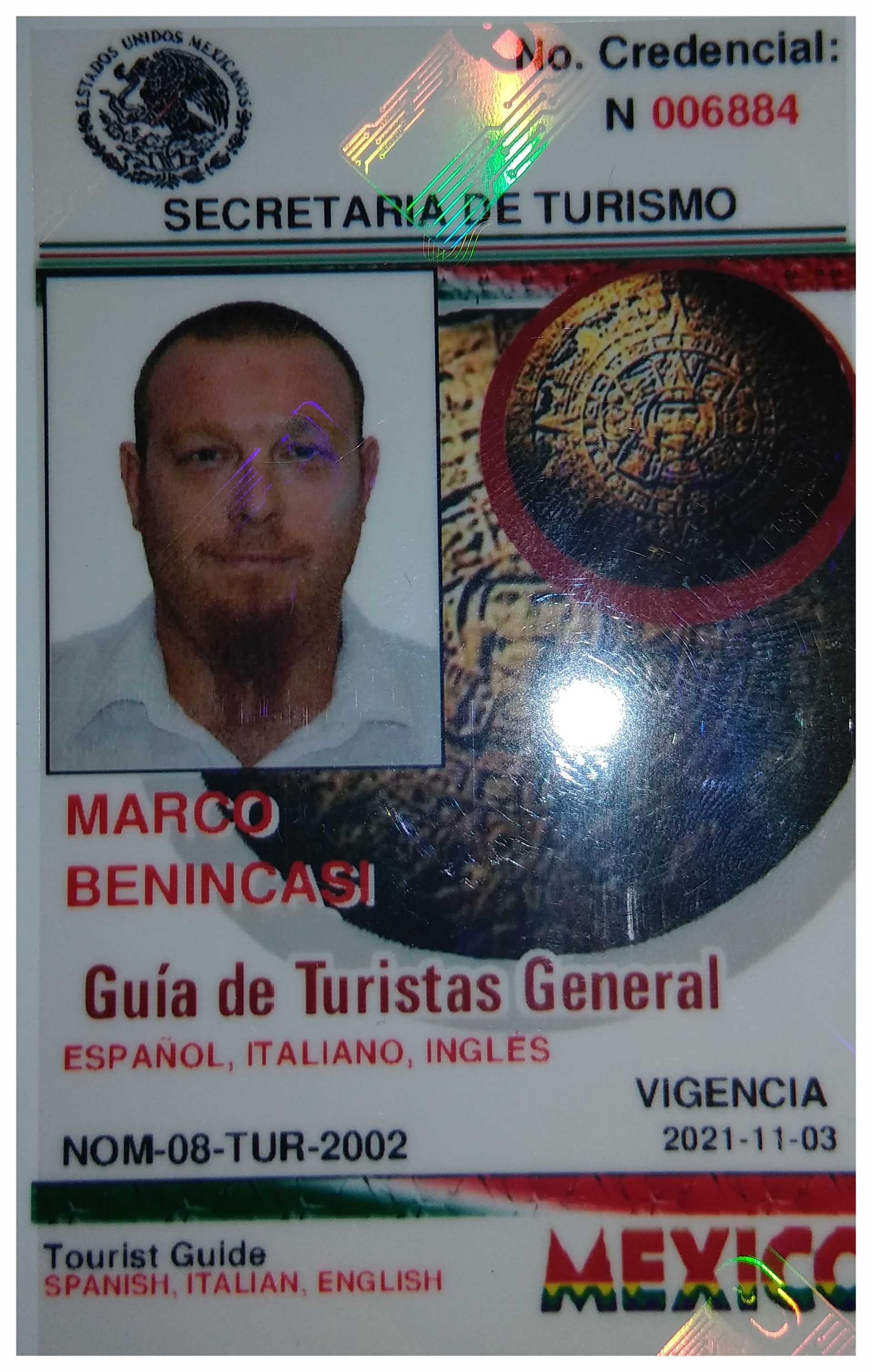 About Your Tour Guide Credencial/Licence..Click here.. Explora Mexico