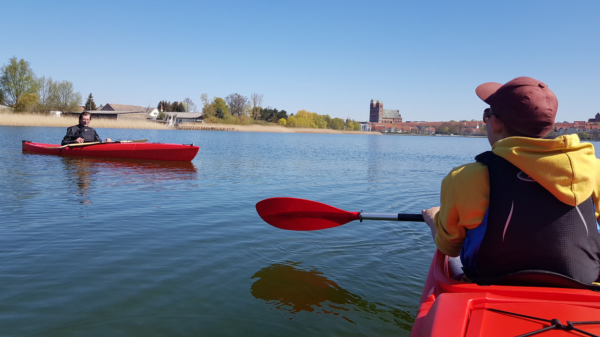 Mit Kajak oder Kanadier von Prenzlau bis zum Stettiner Haff - ADVENTURE CAMP  SOLARIS Prenzlau / Paddel, Rad und Abenteuer!!!