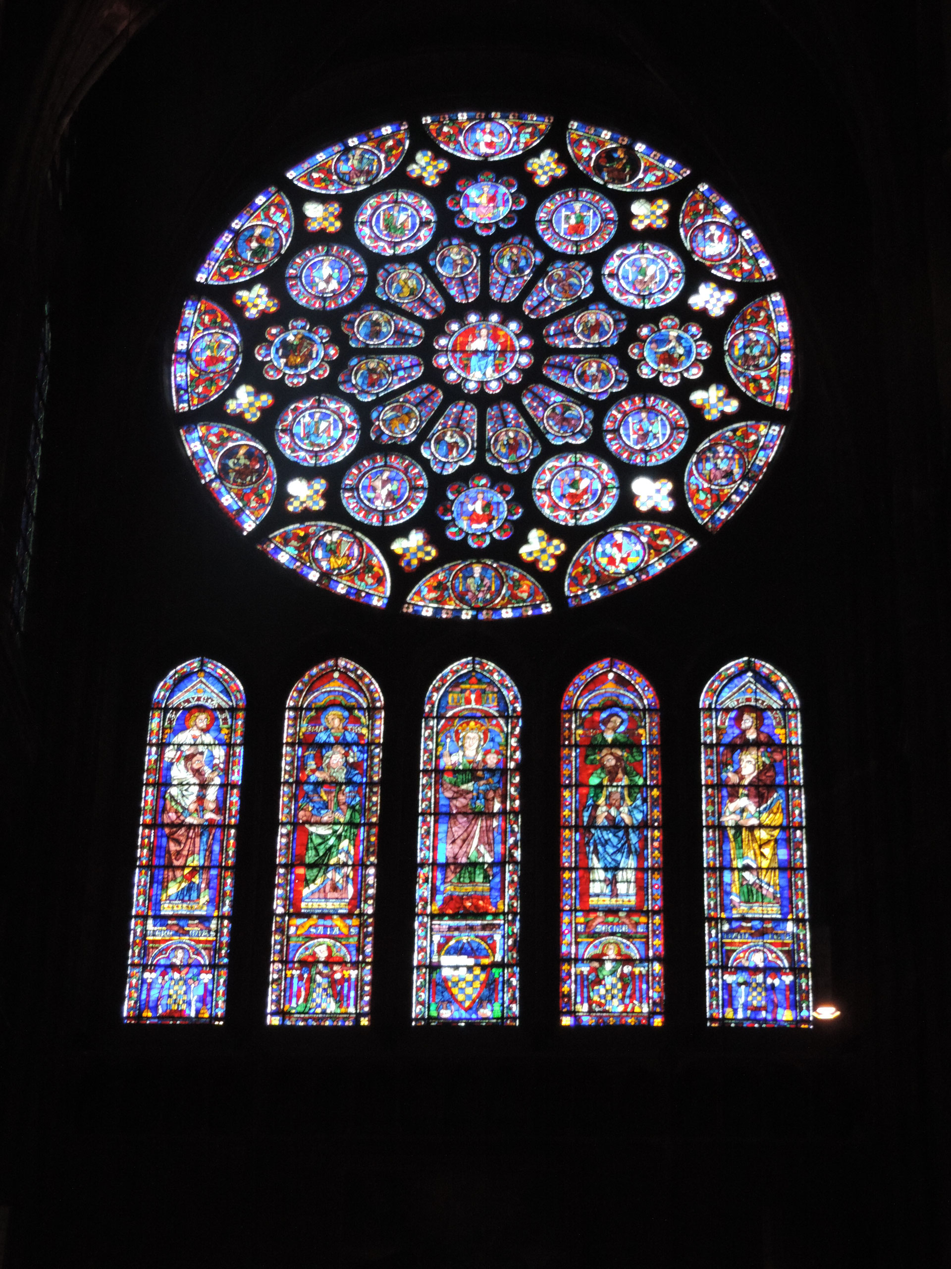 Kathedrale Notre Dame De Chartres Frankreich Monika Petry