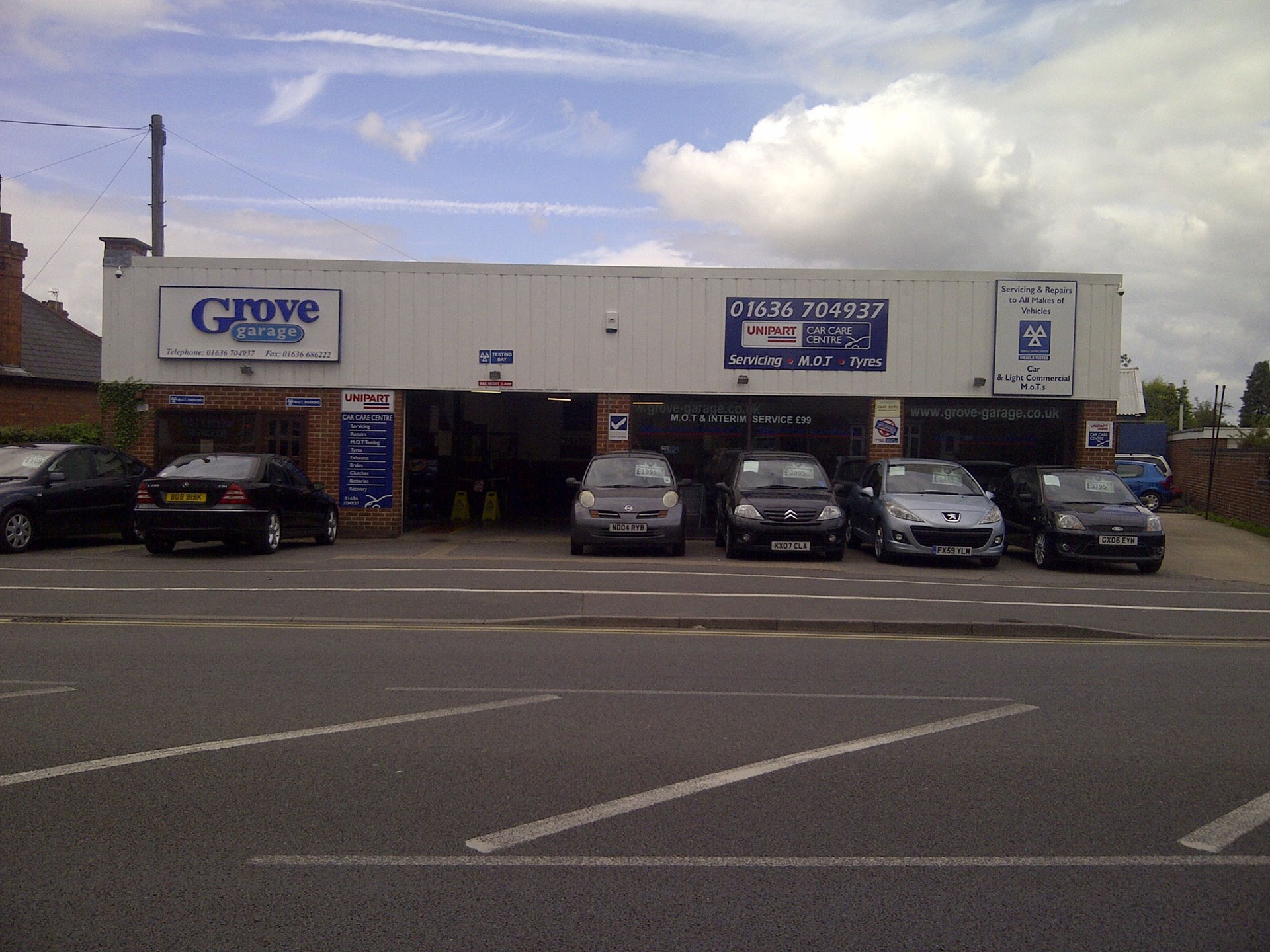 GROVE GARAGE - MOT SERVICE & REPAIR CENTRE CAR SALES