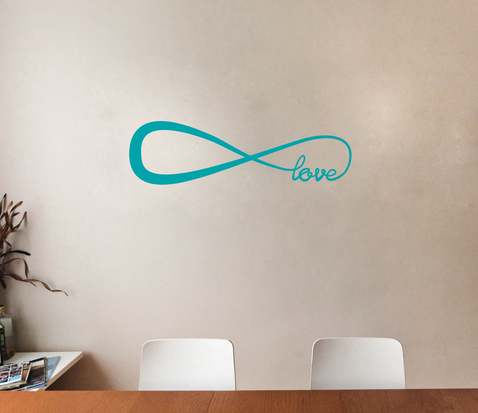 Infinity Love Decal Wall Art Company