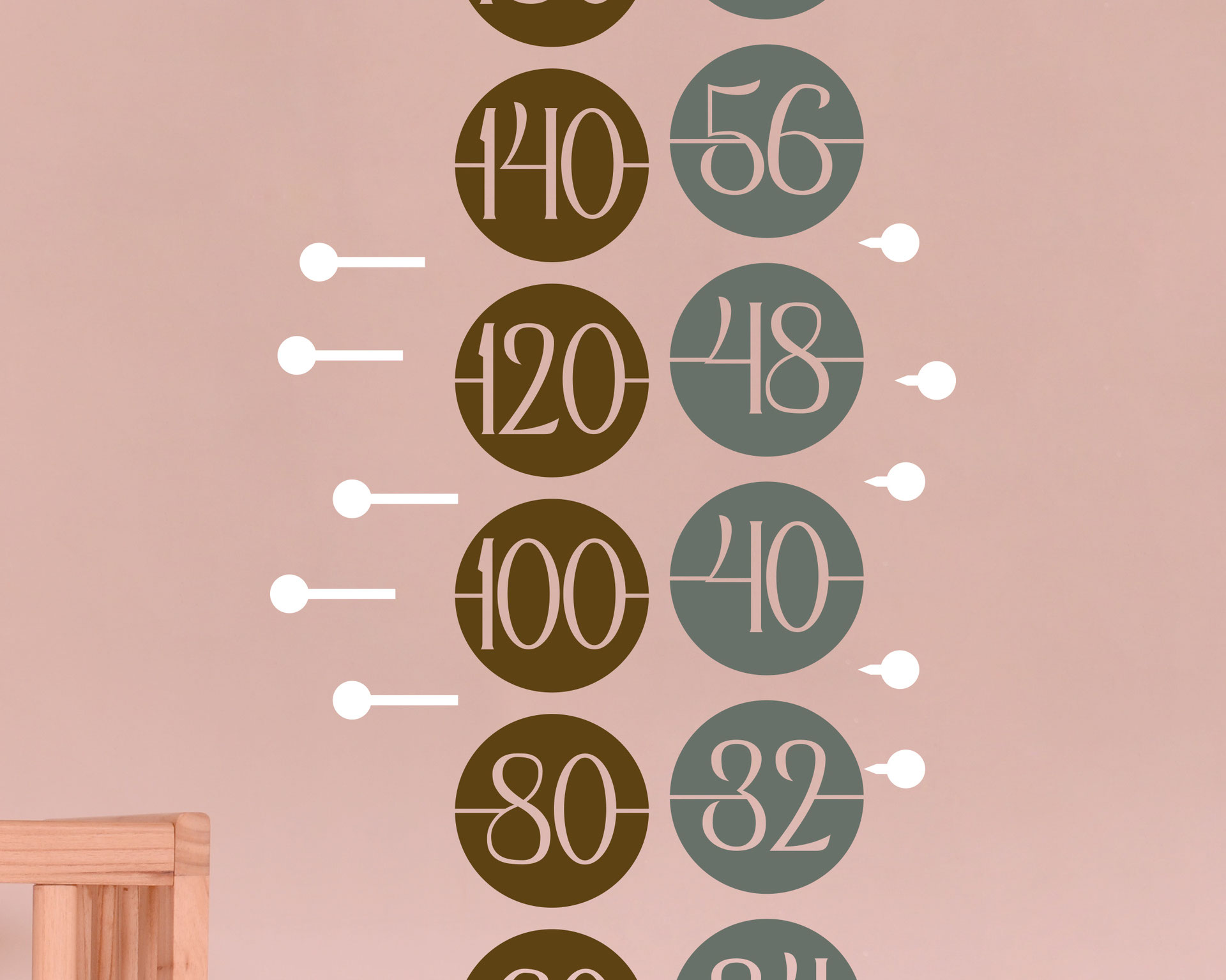 Height Markers For Growth Chart
