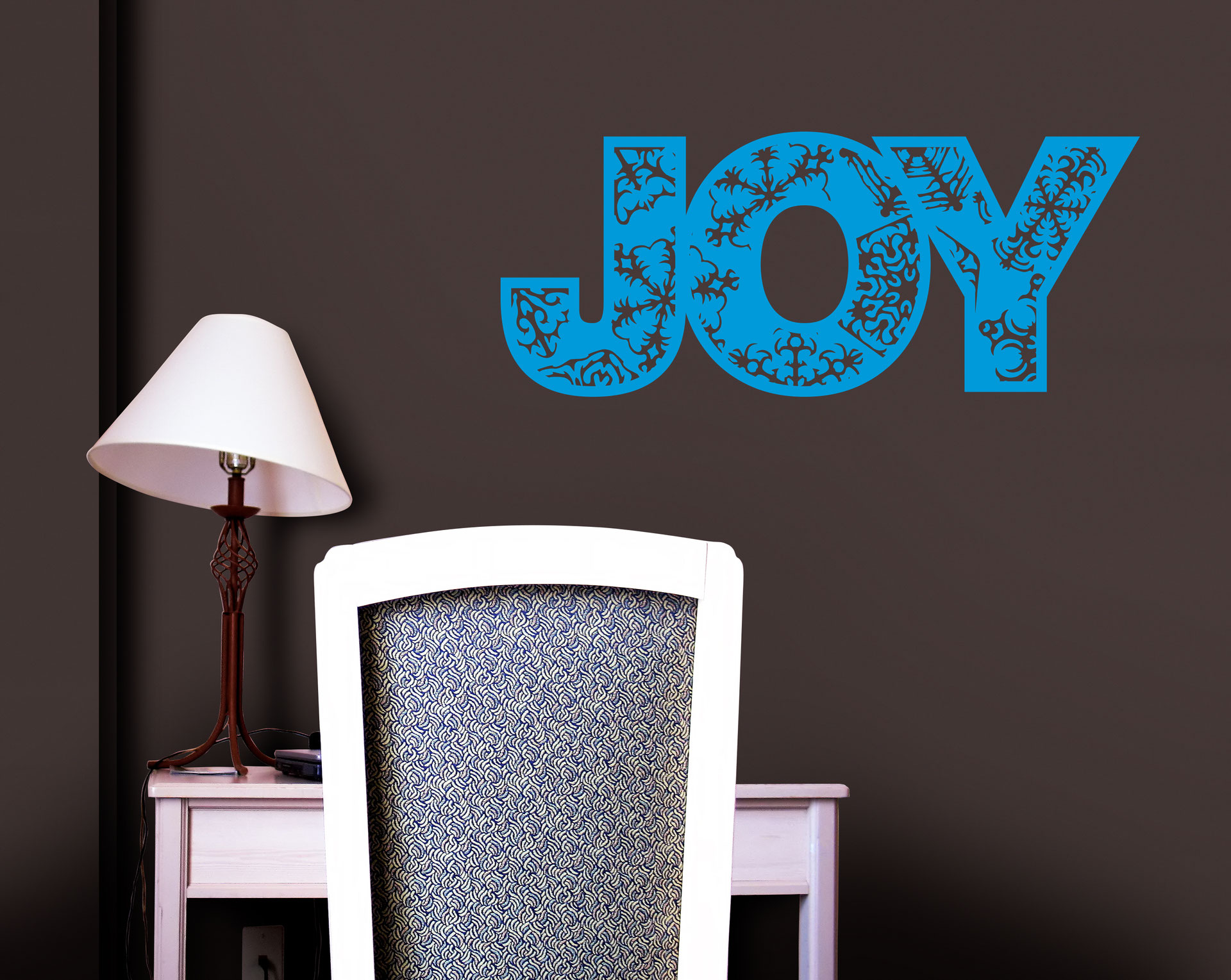 JOY Sticker Decal Vinyl Wall Art Company