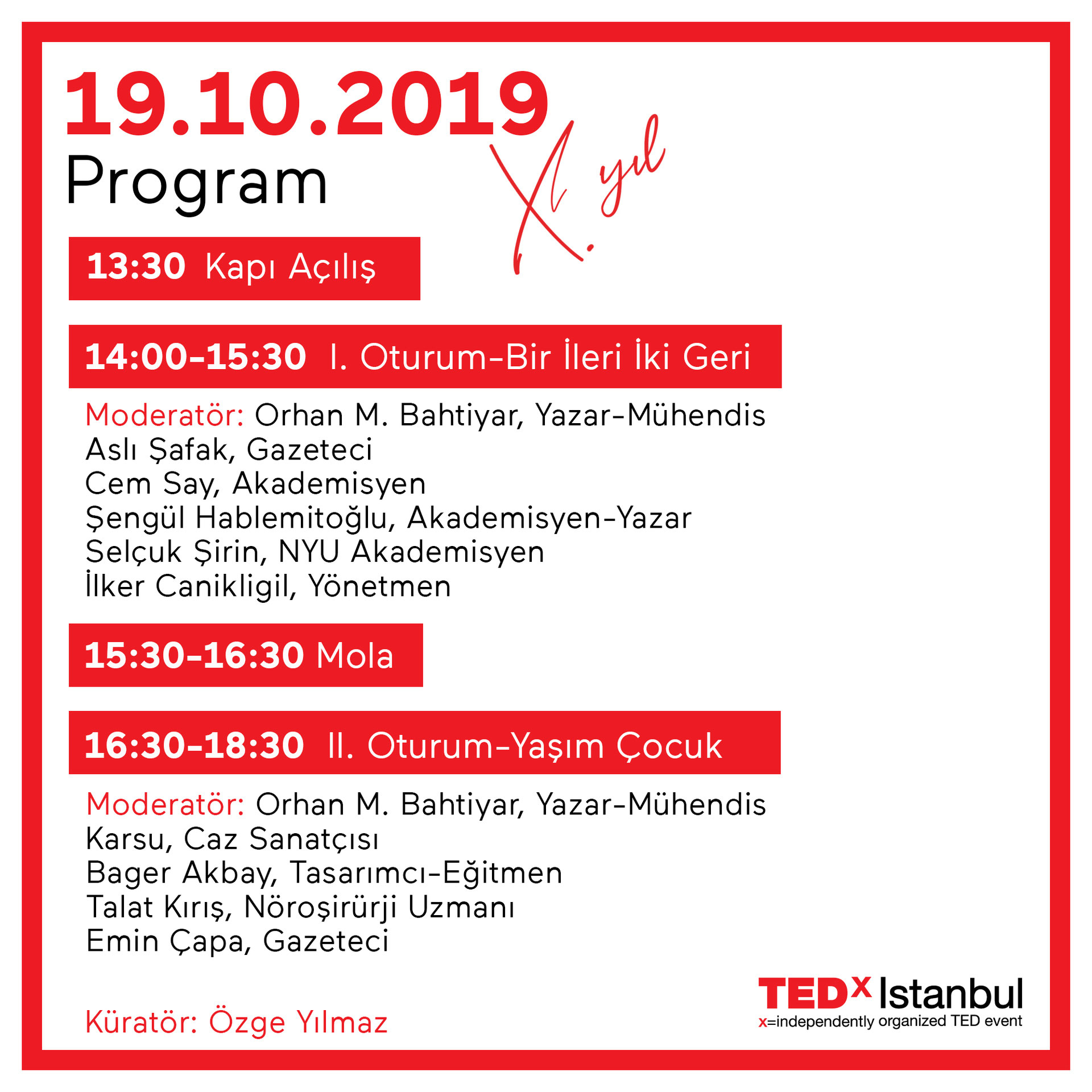 Kutlama Celebration Tedxistanbul Paylasmaya Deger Fikirler