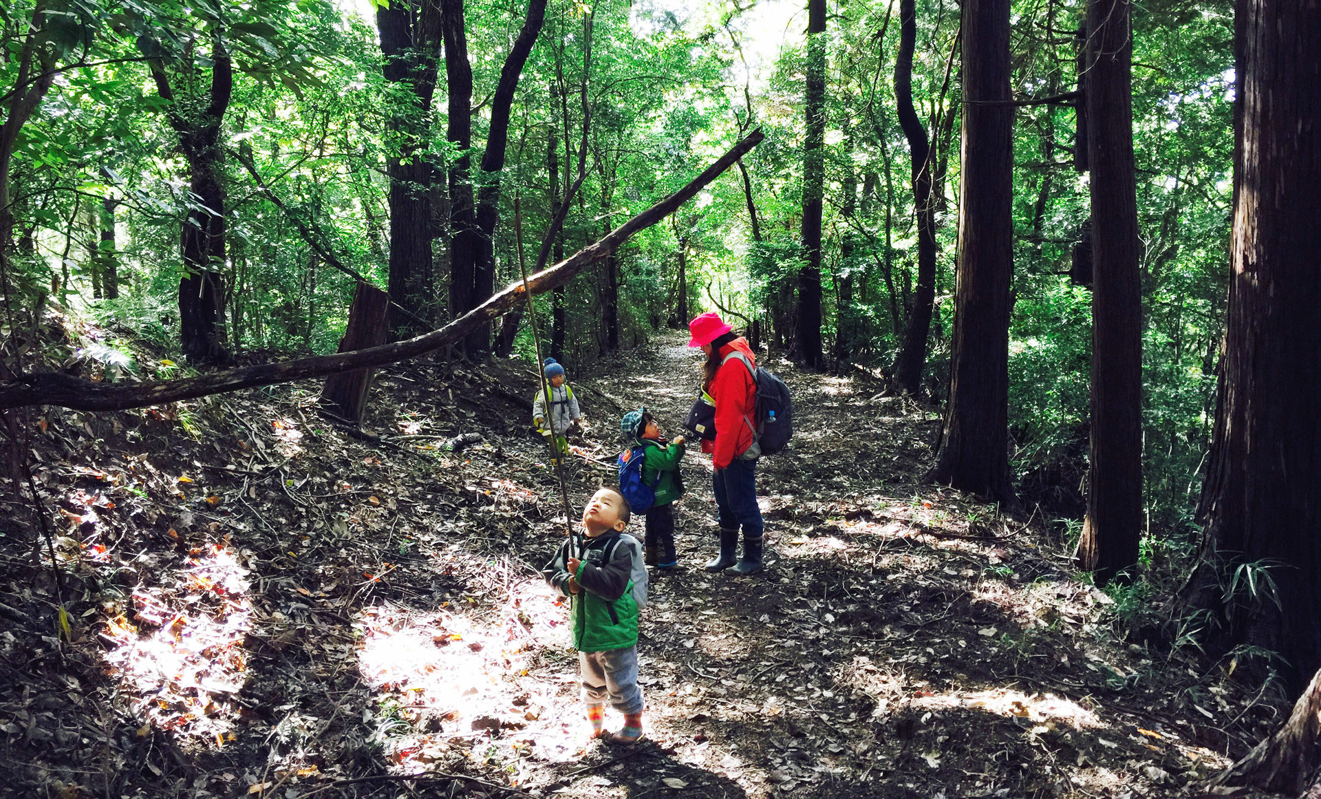 日々自然に囲まれて、子どもも大人も伸びやかに育ち合える場所を作り
