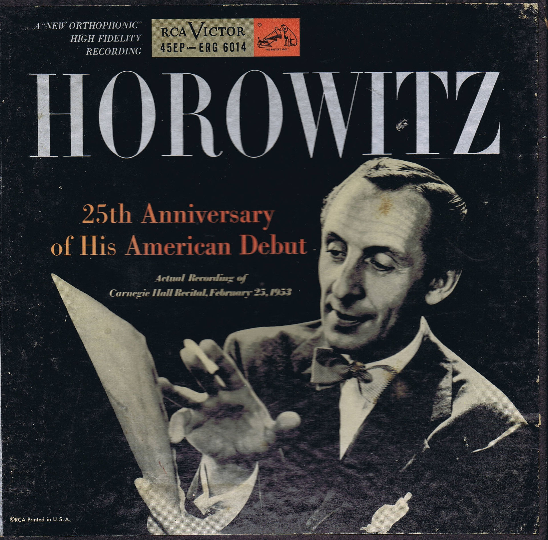 45rpm Record - horowitz1 ページ！