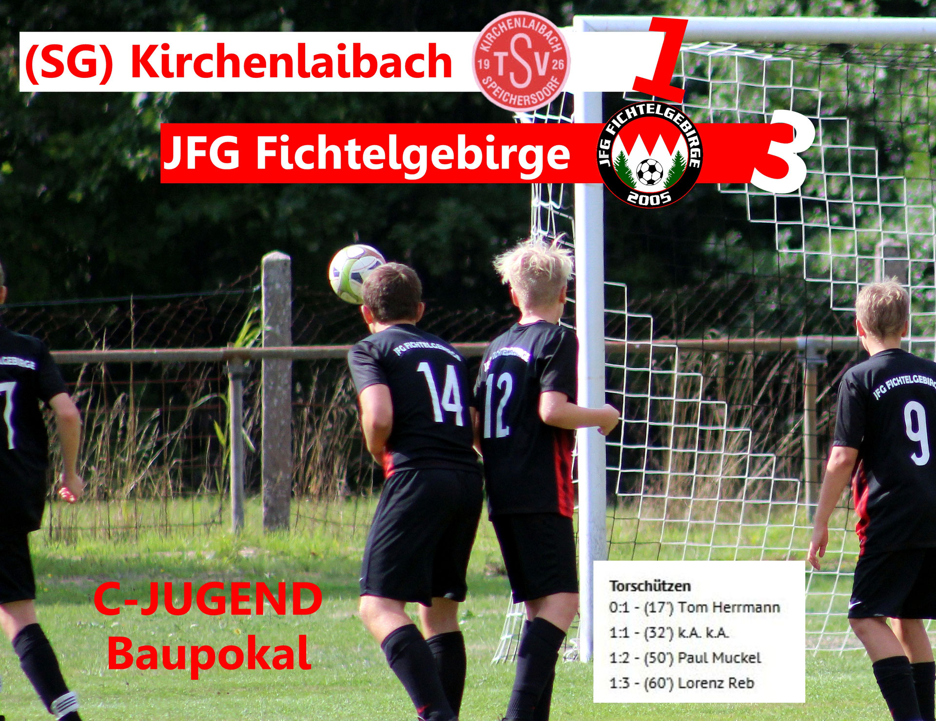 C Jugend Fur Den Endspieltag Auf Kreisebene Im Bau Pokal Qualifiziert Jfg Fichtelgebirges Webseite