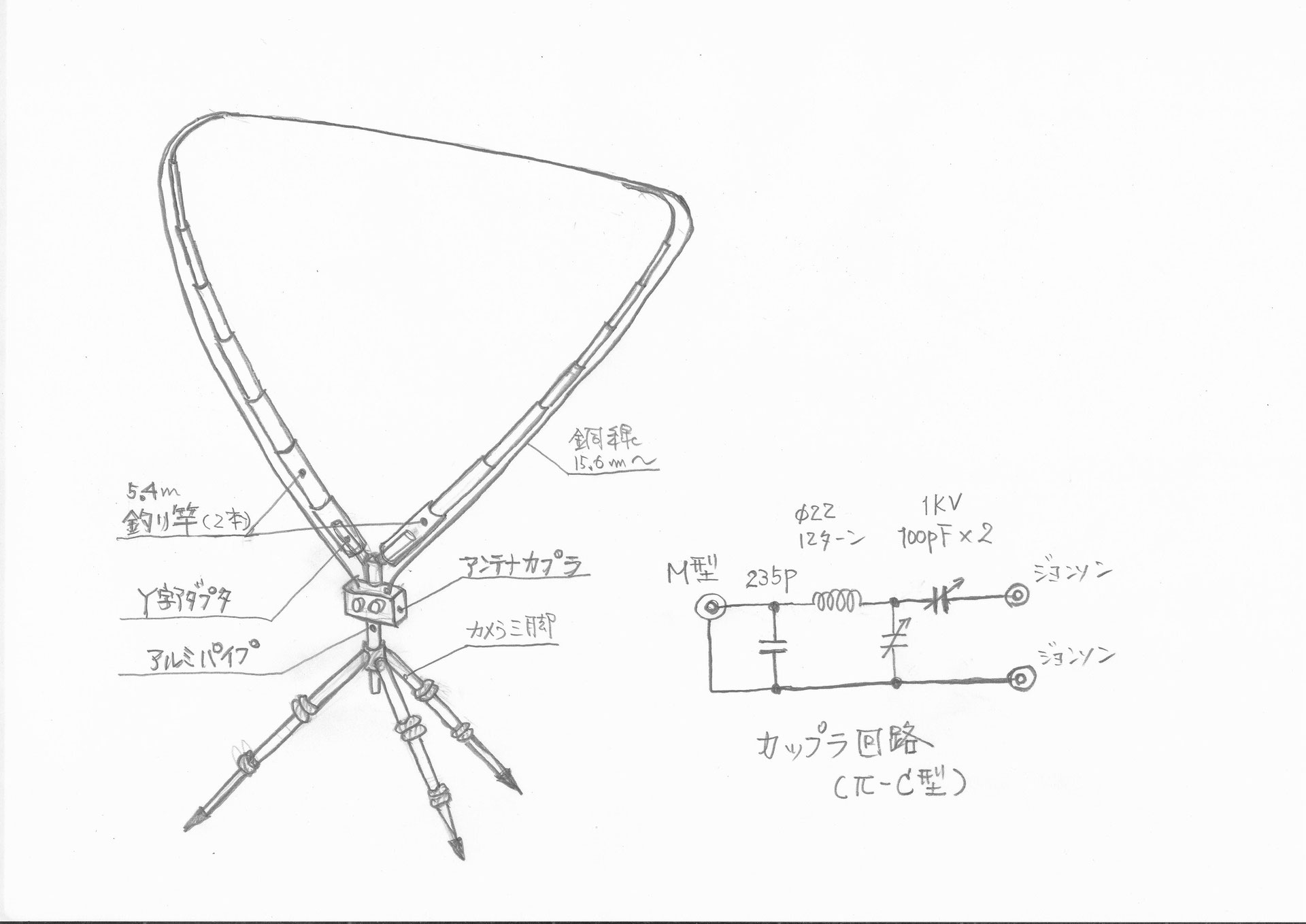 18-28MHZ Single Delta Loop - JA0JHQ/JD1BOW 運用記録