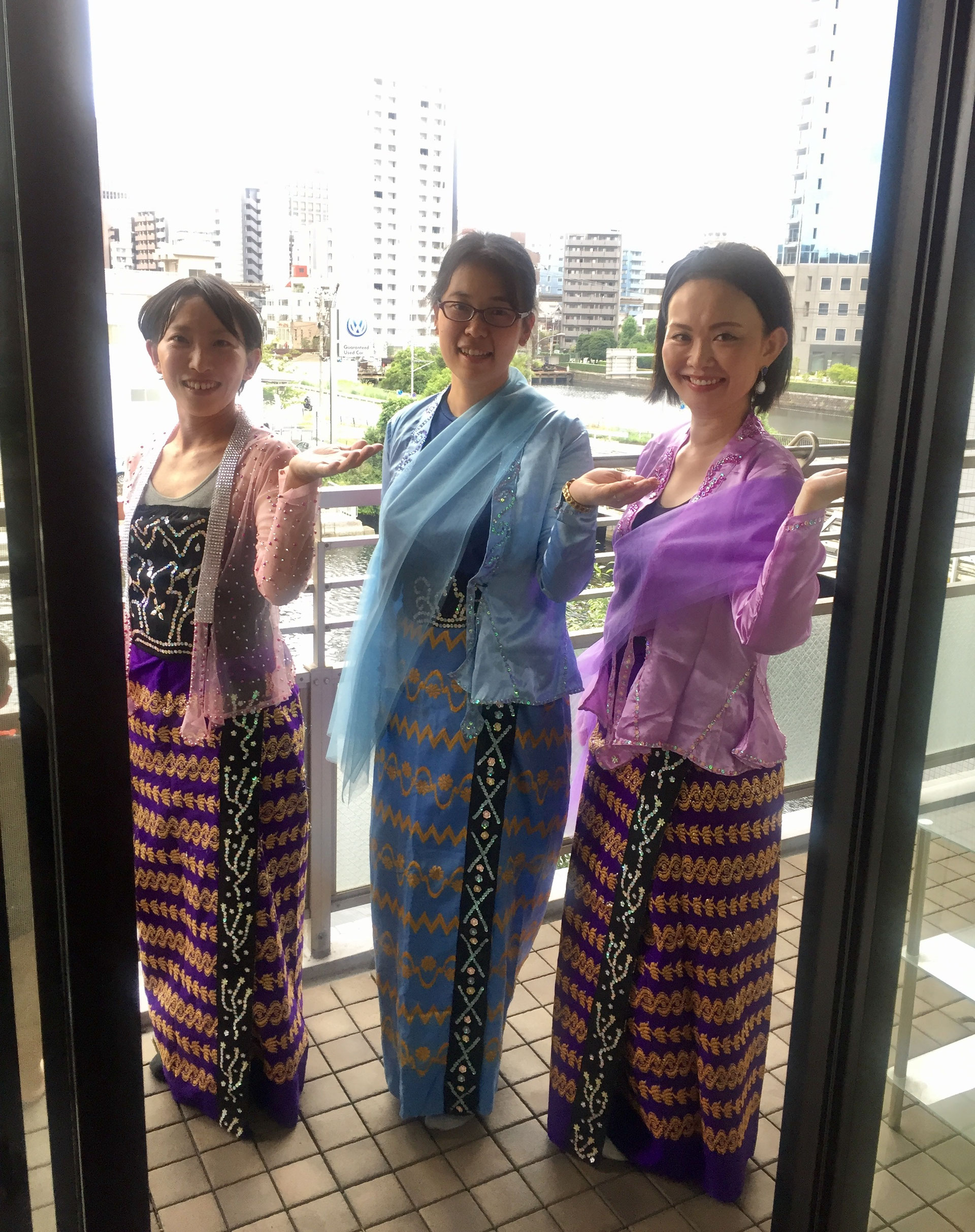 レアモノ】ミャンマー民族衣装 パンツ